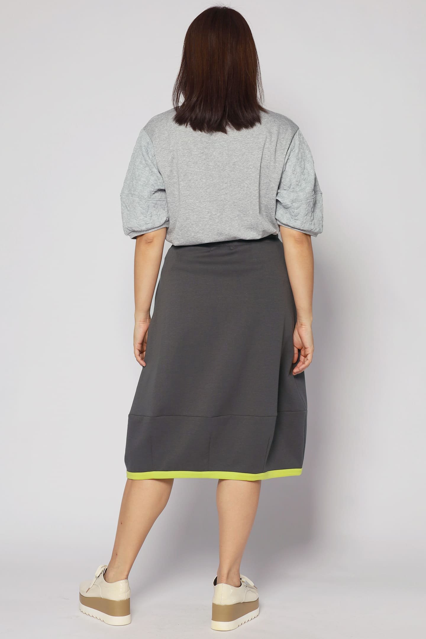 Piper Trimming Skirt in Grey - Image 5