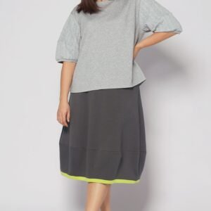 Piper Trimming Skirt in Grey - Image 7