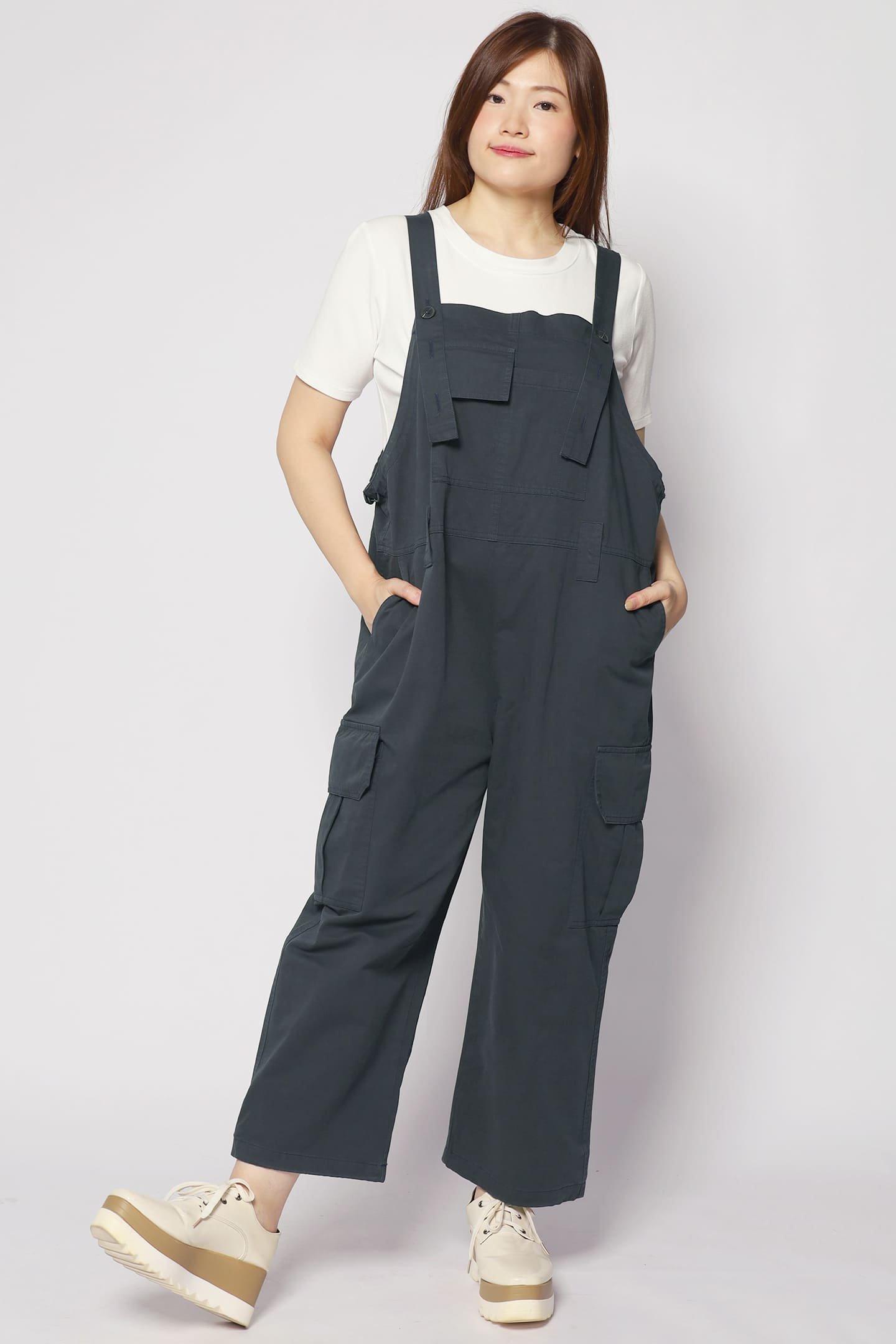 Backorders Popo Jumpsuit in Blue - Image 1