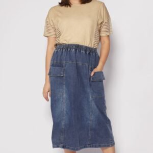 Backorders Quint Pocket Denim Skirt - Image 3