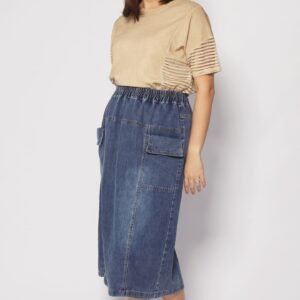 Backorders Quint Pocket Denim Skirt - Image 4
