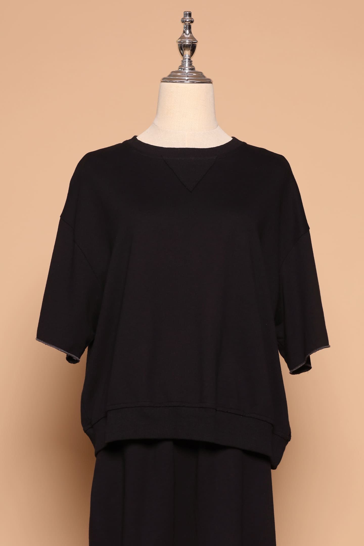 PO - Rocco 2 in 1 Top and Skirt Set in Black - Image 3