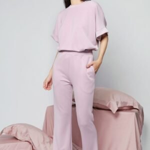 JOY - Saranghae 2 in 1 Top and Pants Set in Lilac Purple - Image 7