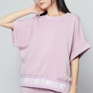 JOY - Saranghae 2 in 1 Top and Pants Set in Lilac Purple - Image 9
