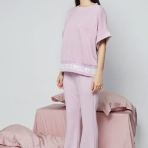 JOY - Saranghae 2 in 1 Top and Pants Set in Lilac Purple - Image 8