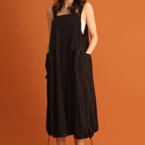 CHOSEN - Sera Pinafore Drawstring Dress - Image 3