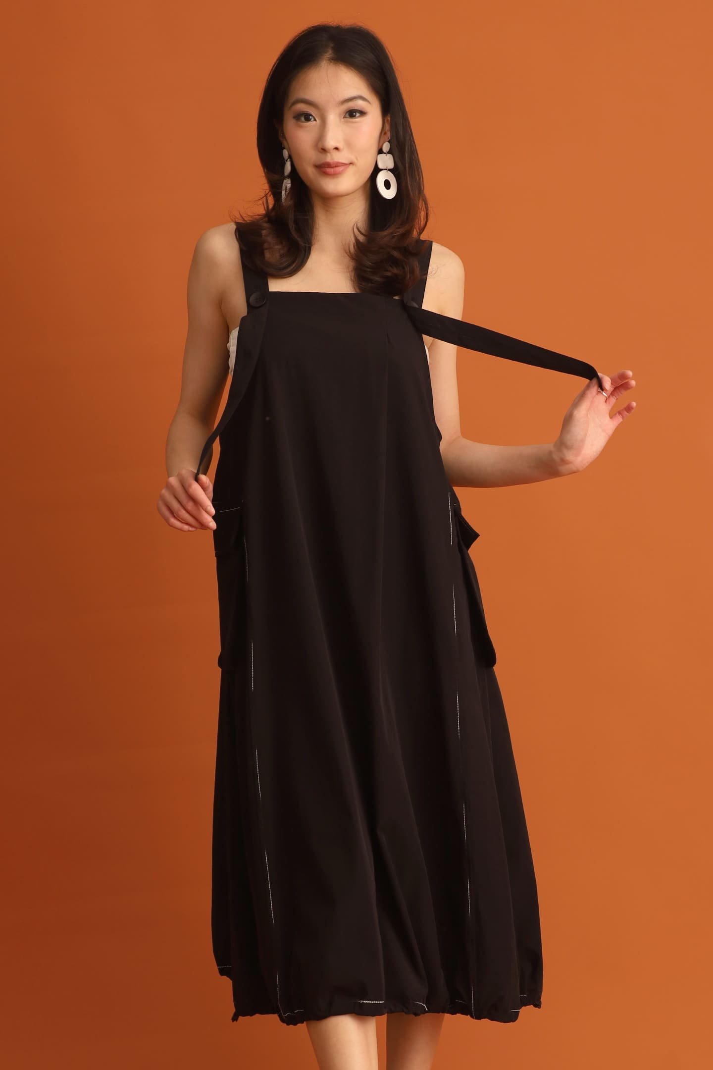 CHOSEN - Sera Pinafore Drawstring Dress - Image 1