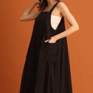 CHOSEN - Sera Pinafore Drawstring Dress - Image 7