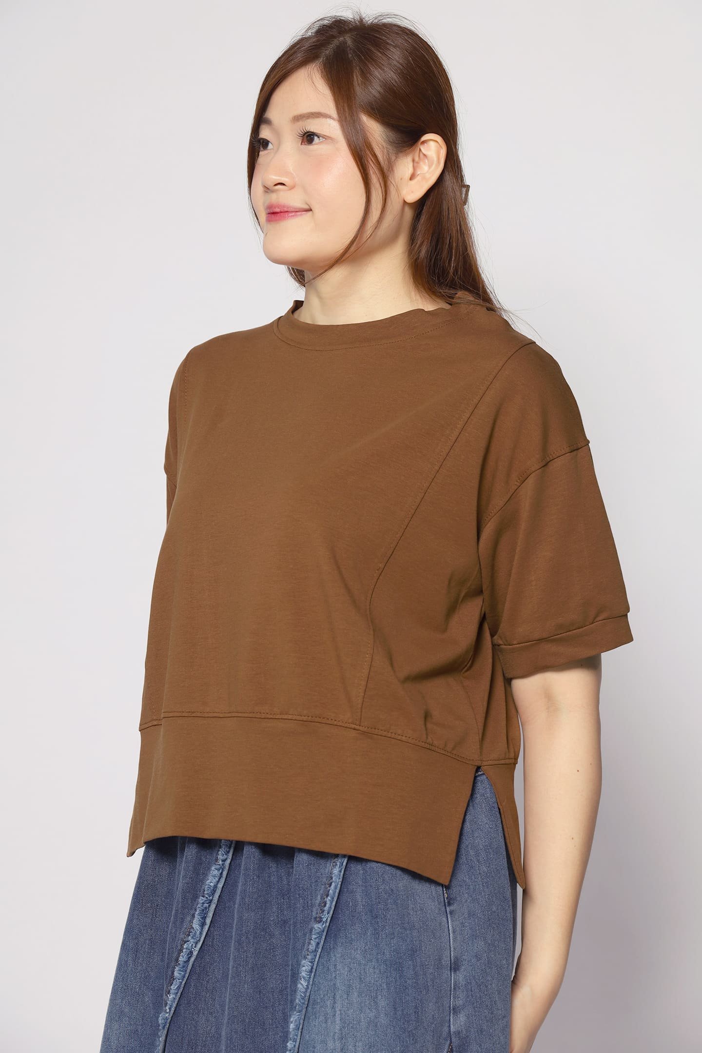 Siya Top in Brown - Image 2