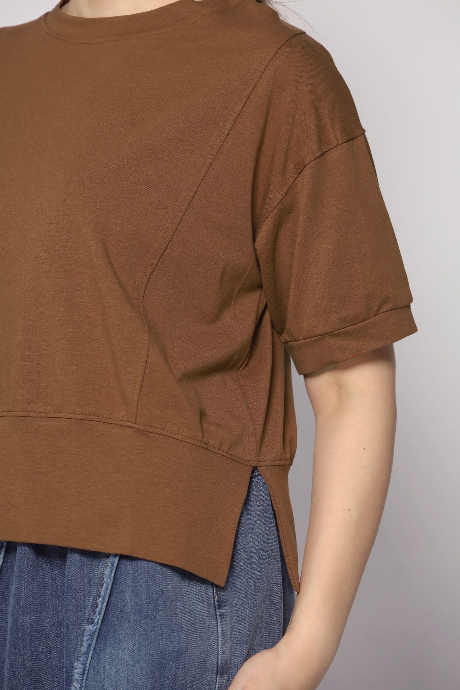 Siya Top in Brown - Image 8