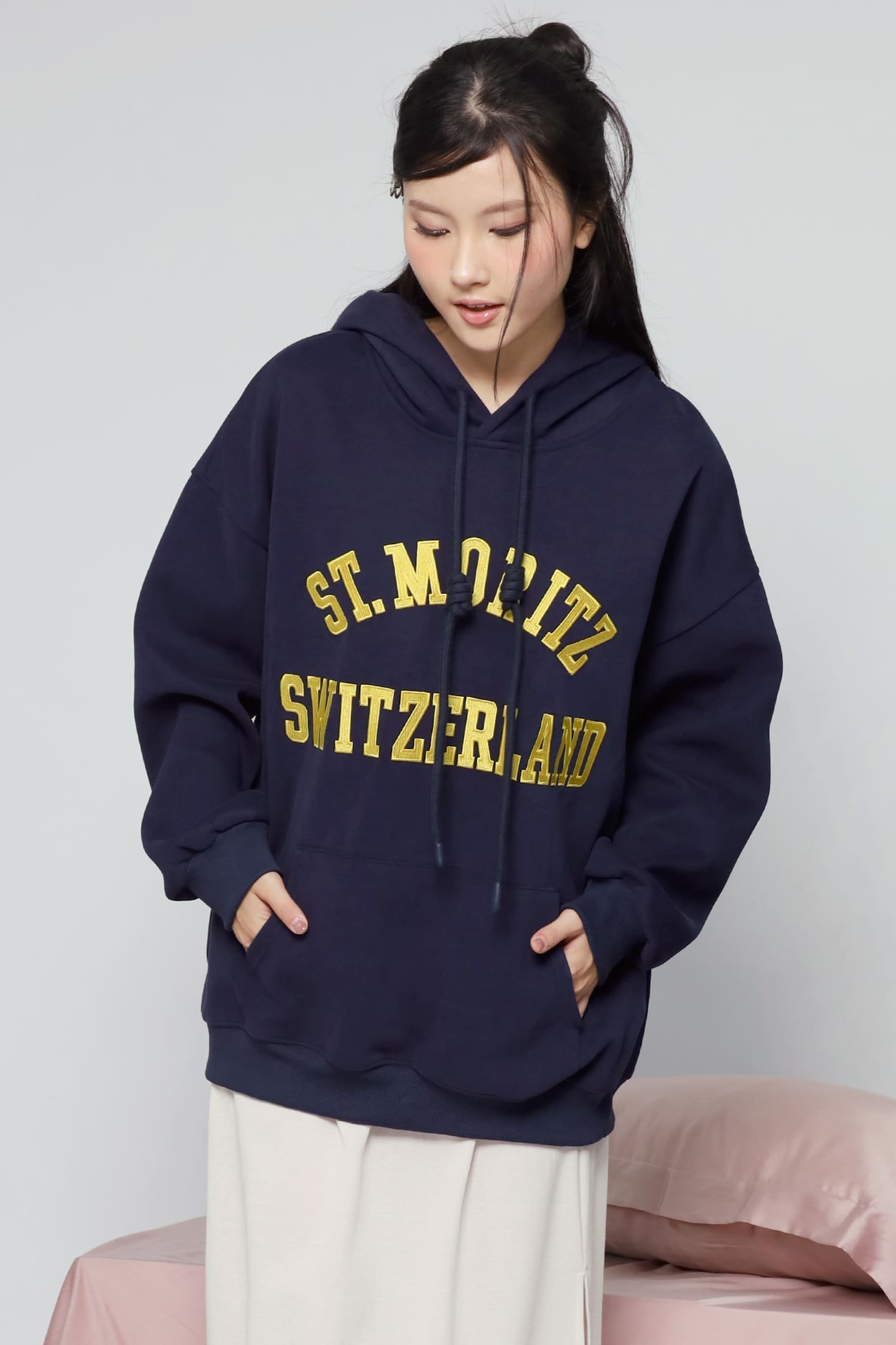 JOY - Switzerland Hoodie Pullover in Blue - Image 5