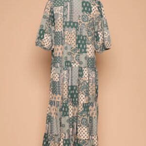 PO - Sydney Dress in Green Paisley - Image 7