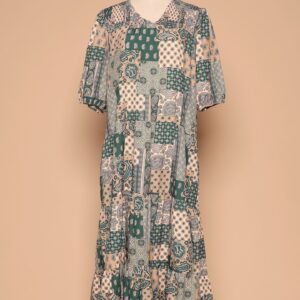 PO - Sydney Dress in Green Paisley - Image 6