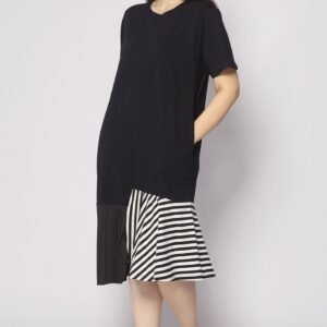 Yara Monochrome Dress - Image 4